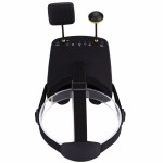 LS-800D DVR 5-Zoll-abnehmbare Drohne 5.8G Diversity Video Brille Headset Eingebautes Drohnen zubehör